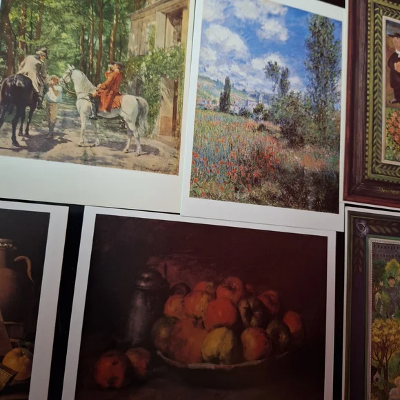 Vintage 1989 National Gallery London Art Postcard Set + Sleeve Unposted - Picture 2 of 16